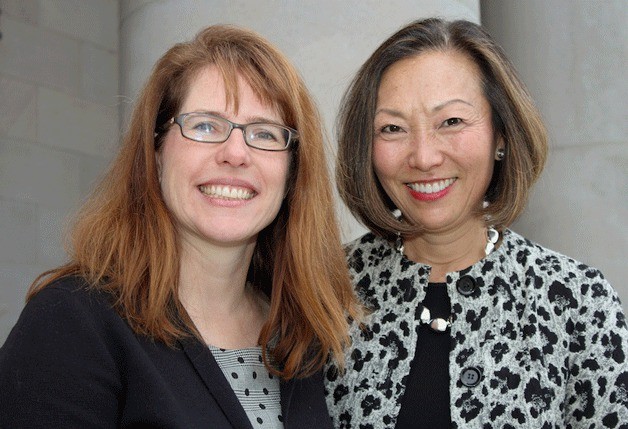 Lisa Beauchamp (left)