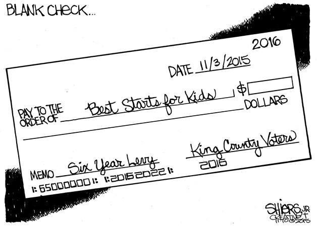 Best starts for kids levy in King County | Cartoon for Nov. 13