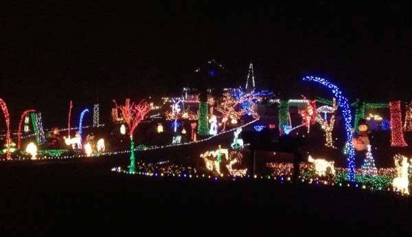 Here's what's going on at Jeff Keener's home for Christmas at 16504 112th Place N.E. in Bothell.