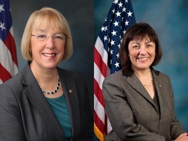 Sen. Patty Murray and Rep. Suzan DelBene