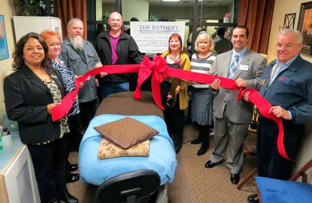 The Bathery Electrolysis and Skin Care in Bothell celebrated its grand opening with the Greater Bothell Chamber of Commerce on Tuesday at 19125 North Creek Parkway