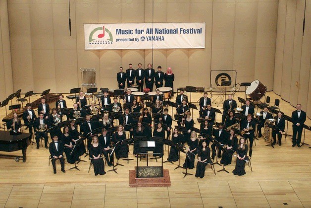 The Bothell High School Wind Ensemble performed at the National Concert Band Festival hosted by Music for All on March 8 in Indianapolis