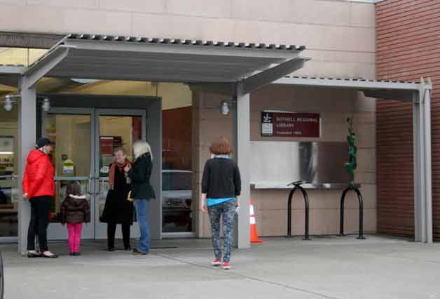 A man was seen spying on women in the bathroom of the Bothell Library on April 2 and 4. This is not the first time there has been a sexual crime at the library in Bothell.