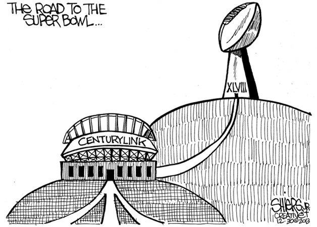 The road to the Super Bowl | Cartoon for Jan. 5