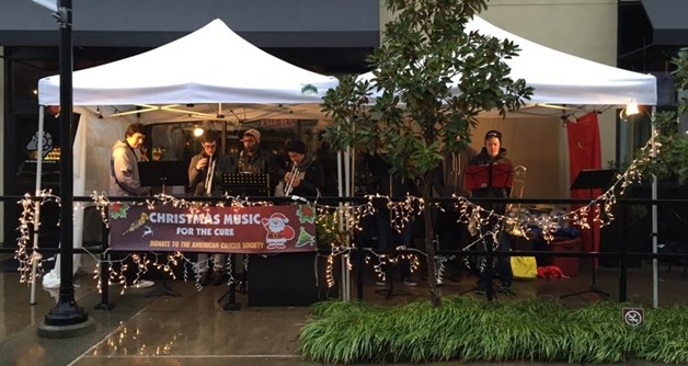High school musicians from the Northshore area will be playing at Northgate Mall in December to raise money for cancer research.