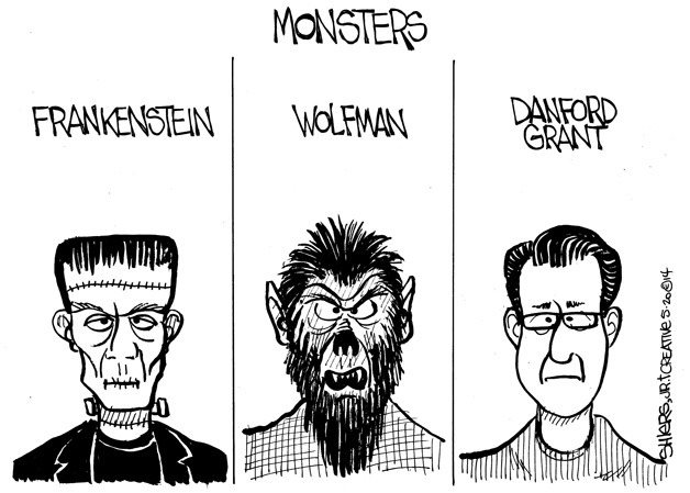 Add Danford Grant to the list of monsters | Cartoon for May 21