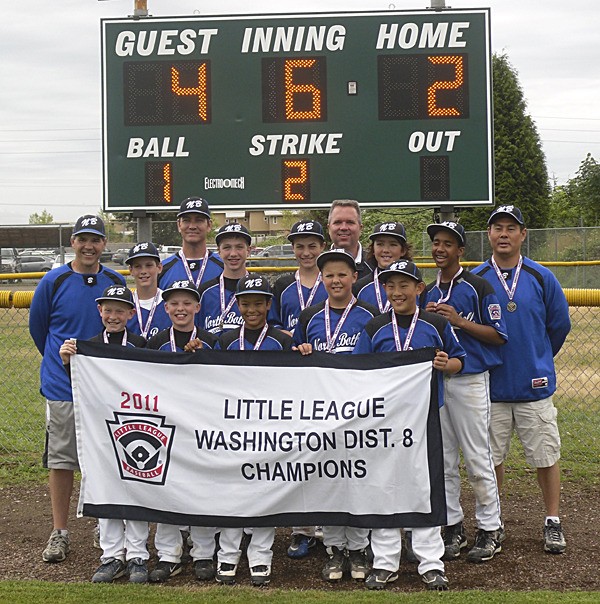 The North Bothell 12U All-Stars won the District 8 Championship on July 17 and have been steamrolling their opponents at the state tournament