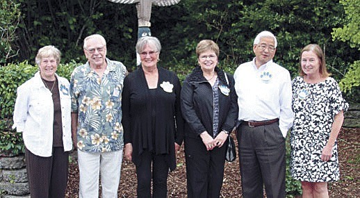 Former Lockwood Elementary principals attended the school's 50th anniversary celebration. In attendance