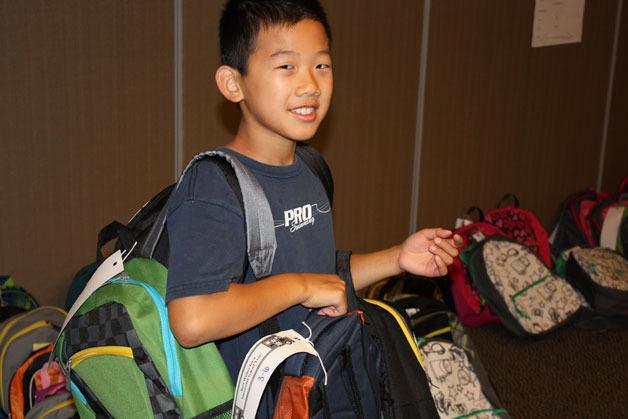 Northshore School District's 15th annual Backpacks for Kids starts next month.