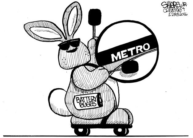 Metro to start using some electric buses | Cartoon for Feb. 26