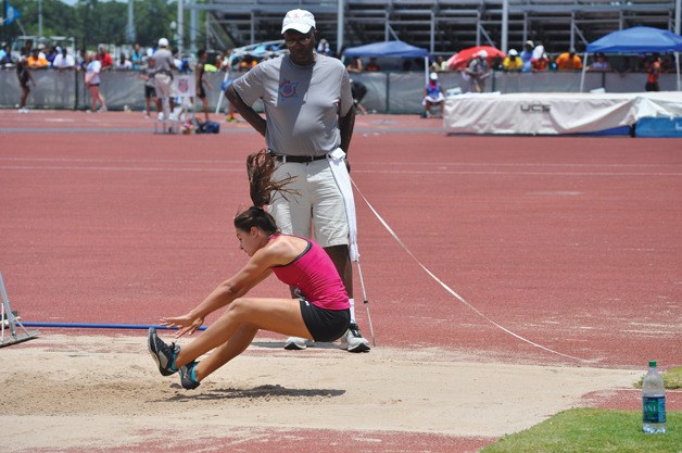 Bothell resident Lauren Stavig recently placed 6th in long jump at the AAU National Club track and field championship at ESPN Wide World of Sports Complex in Florida.