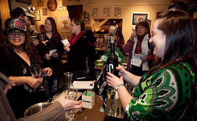 The annual Shamrock Shuffle Wine and Beer Walk at Country Village will be held on March 12.