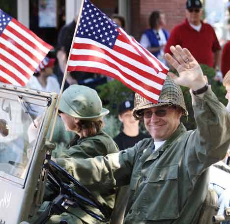 Participants in last year's Bothell Fourth of July Grand Parade.