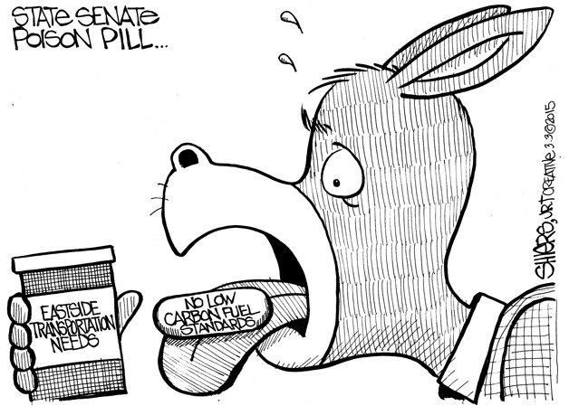 Washington State Senate poison pill | Cartoon for March 4