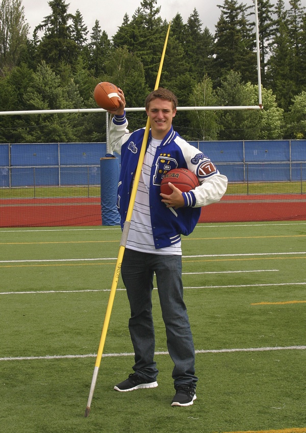 Bothell High senior Braden Foley excelled at football