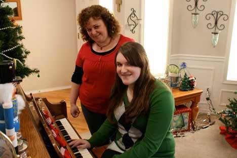 Mary-Leah Moore and her daughter