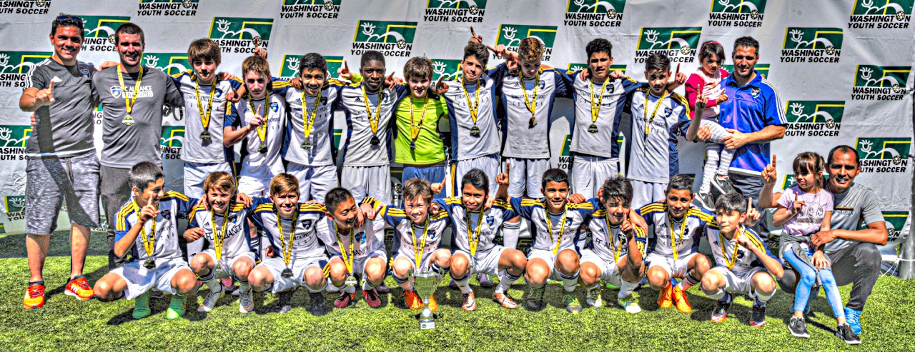 FC Alliance B02A youth soccer team with players from Bothell and Kenmore. Photo courtesy of Scott Freeman