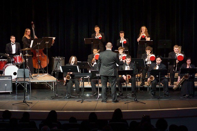 Bothell High School’s Jazz I Band was awarded a first place trophy at the 32nd annual 2014 Bellevue Jazz Festival on May 9-10.