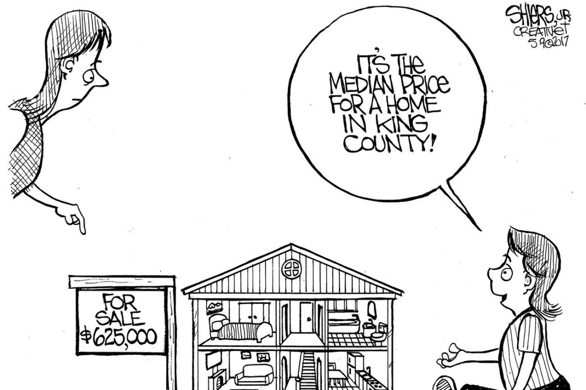 The rising cost of living | Cartoon | Bothell-Kenmore Reporter